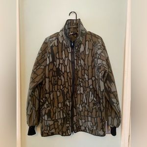 Rainfair tree bark polar fleece